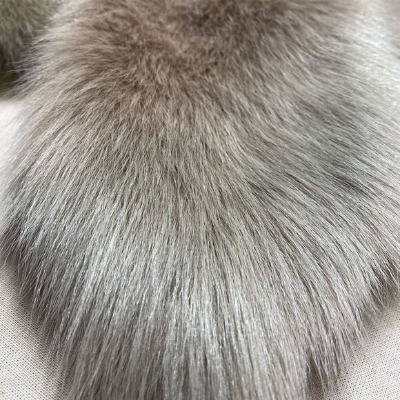 Ralph Lauren Collection *Fall 14 Italian Fawn Lamb Shearling Pull-Through Collar - Picture 6 of 17